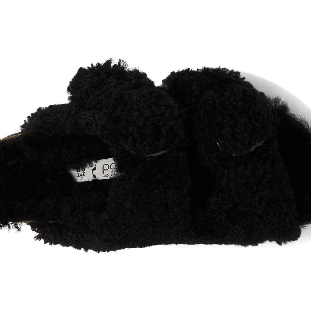 Papillio by Birkenstock Arizona Big Buckle Platform Teddy Eu 41N / US 10N NWT! - Picture 4 of 4